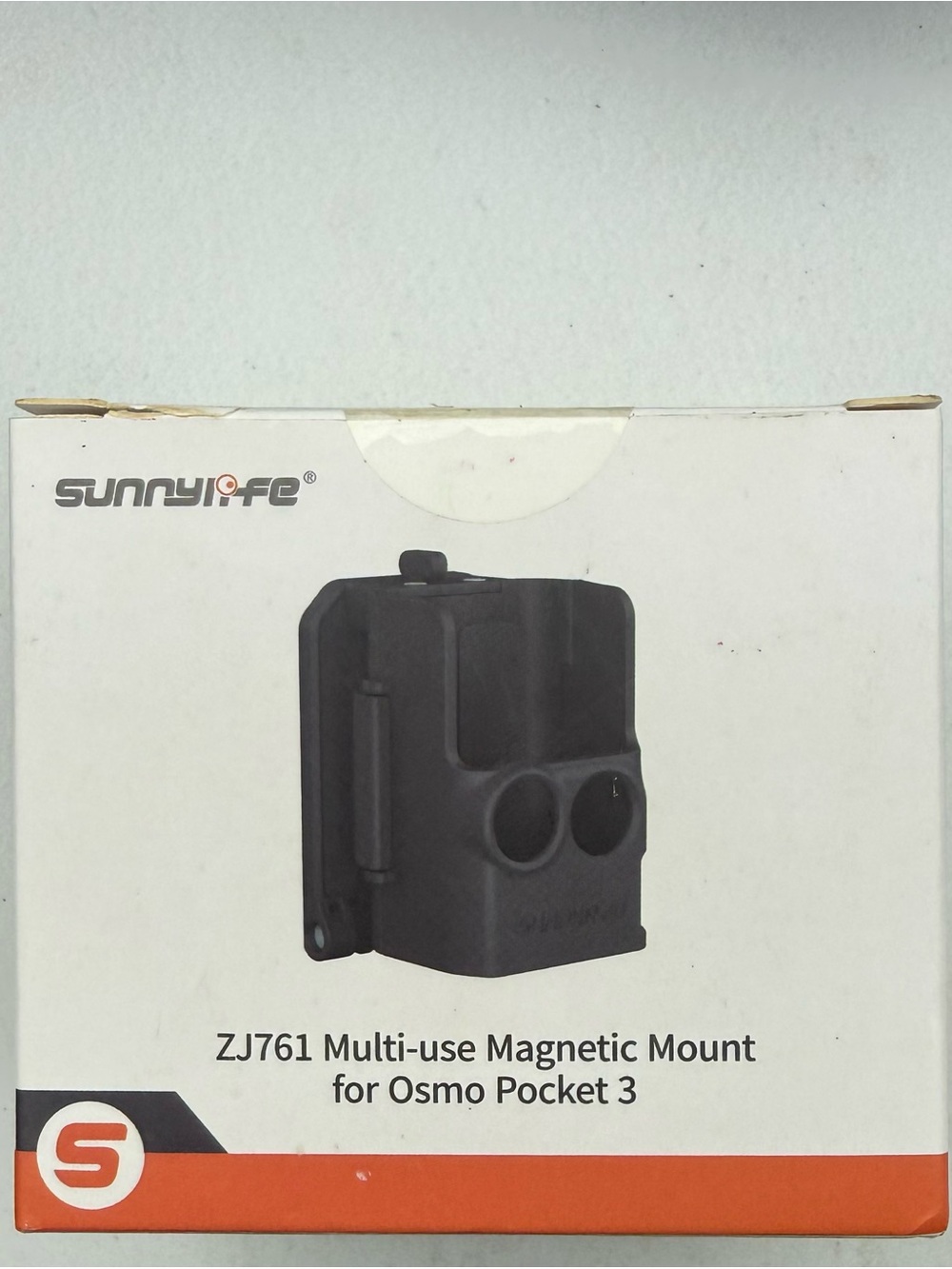 Sunnylife ZJ761 Multi-use Magnetic Mount for Osmo Pocket 3 - Black